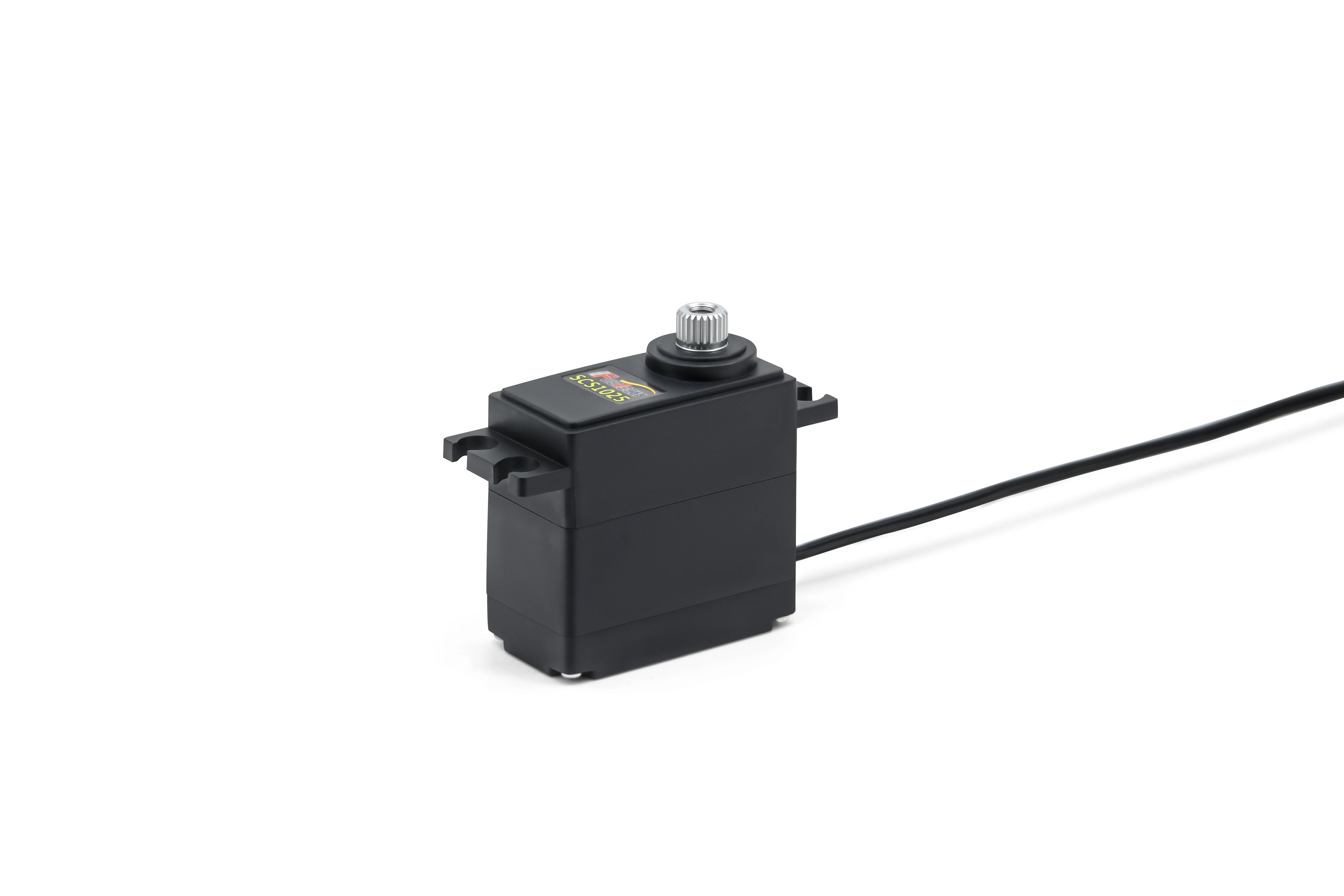 Feetech SCS1025-C001 7.4V 10.5KG.CM TTL Metal Gear Iron Core Single-assige Servomotor voor RC Helicopter/Robot/STEAM Onderwijs