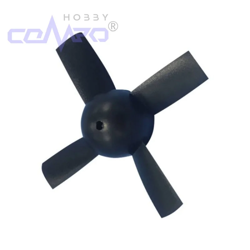 2 Stuks Rc Vliegtuig Model Accessoires 65 Mm 89 Mm 4 Blad Ducted Fan Blades Geen Inclusief Luchtkanaal voor Rc Model Accessoires