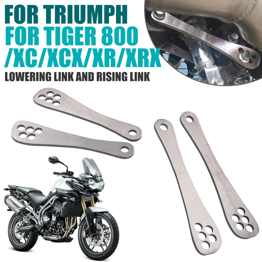 

For TRIUMPH TIGER 800 XC XCX XR XRX TIGER800 Motorcycle Rear Arm Suspension Cushion Lever Drop Lowering Rising Link Linkage Low