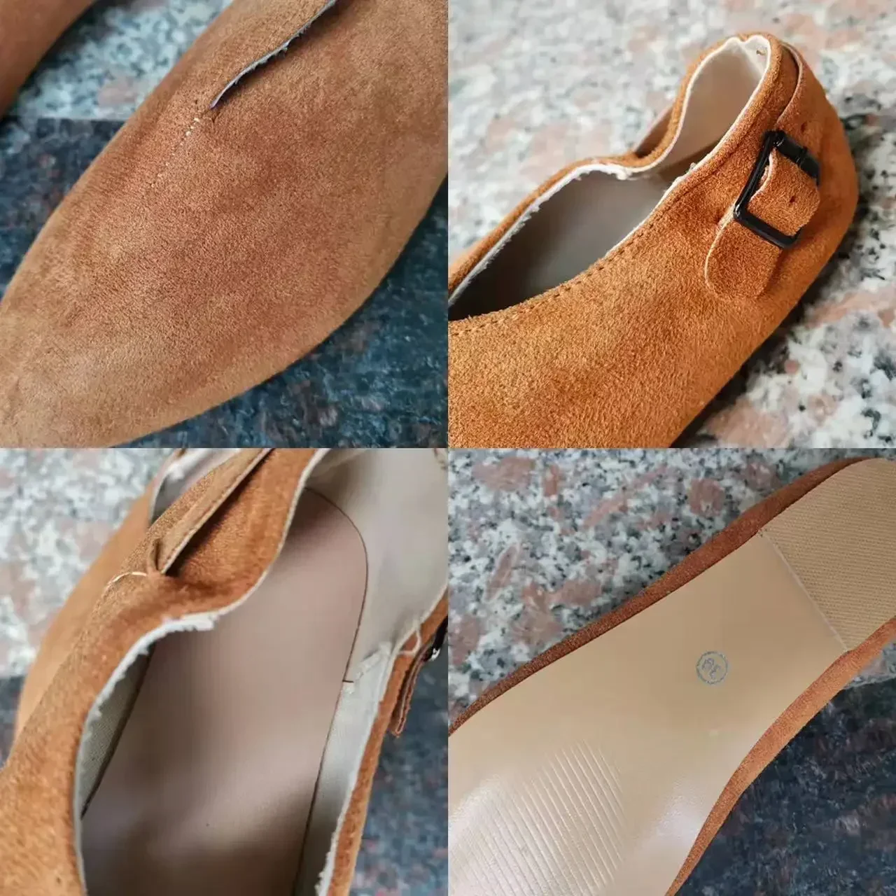 Camurça feminina mocassins verão sapatos baixos retro apontou toe deslizamento em sapatos casuais zapatos mujer plus size 43 respirável v porto