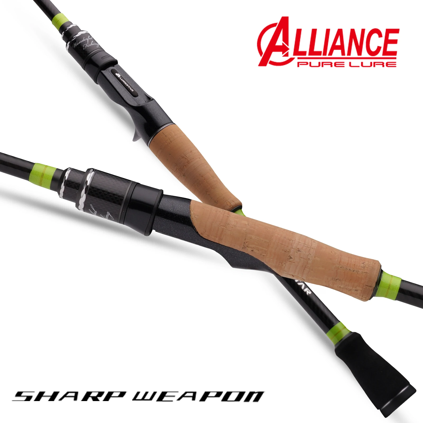 

Удилище SHARP Carbon для рыбалки 1.98м/2.10м 30T, кастинговое/спиннинговое, для бейткастинга, дорожное, с кольцами LS Guide XF, для приманок 3г-28г