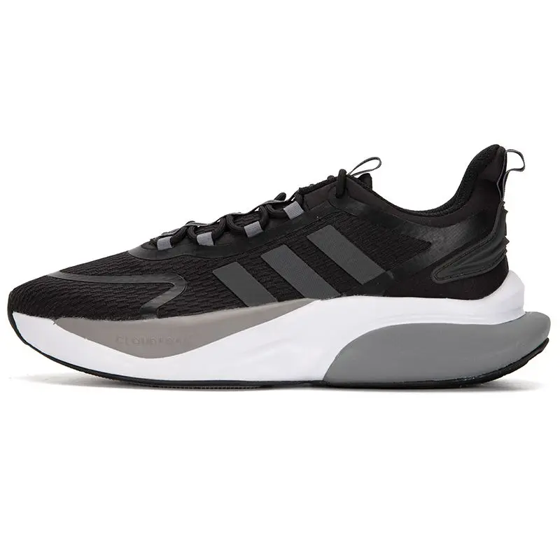 Adidas men's shoes 2024 new cushioned wear comfortable leisure sports running shoes HP6144