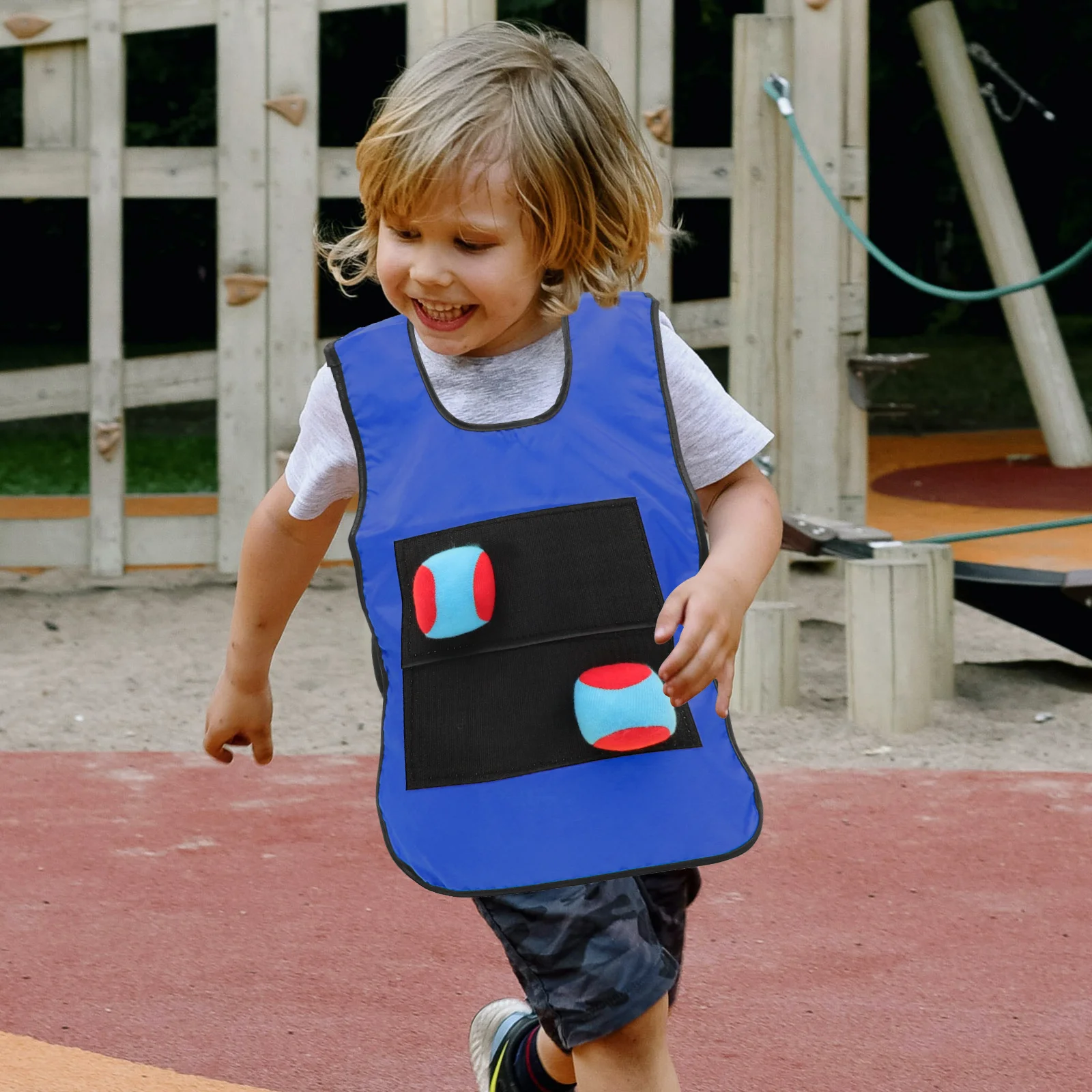 1 Set Sticky Balls Game For Kids Sticky Vest Balls Toy, Outdoor Group Play Activity, Children Interactive Party Game, Toddler