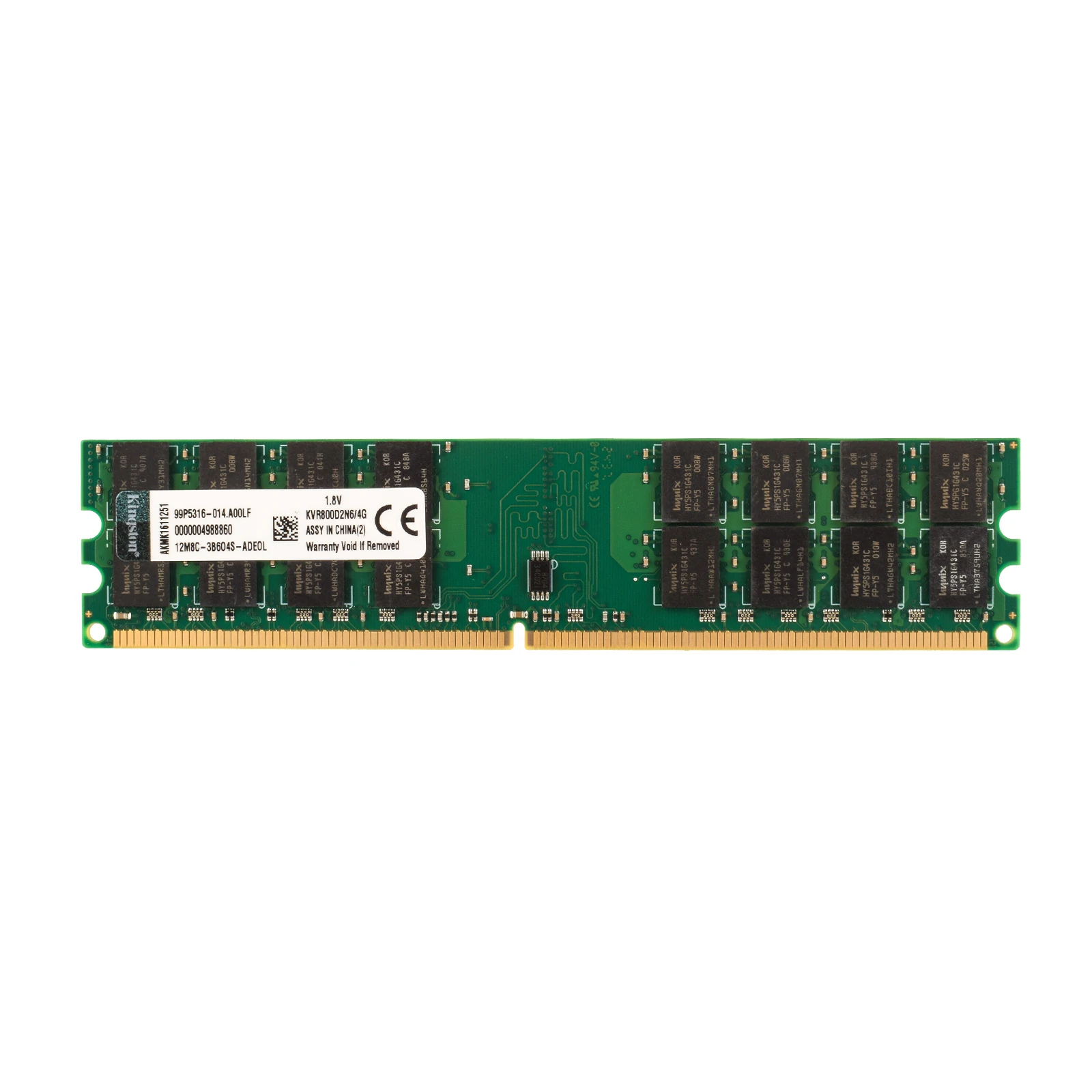 Kingston DDR2 4GB 800MHz PC2-6400 for AMD CPU Motherboard Memory Ram 240pin 1.8V