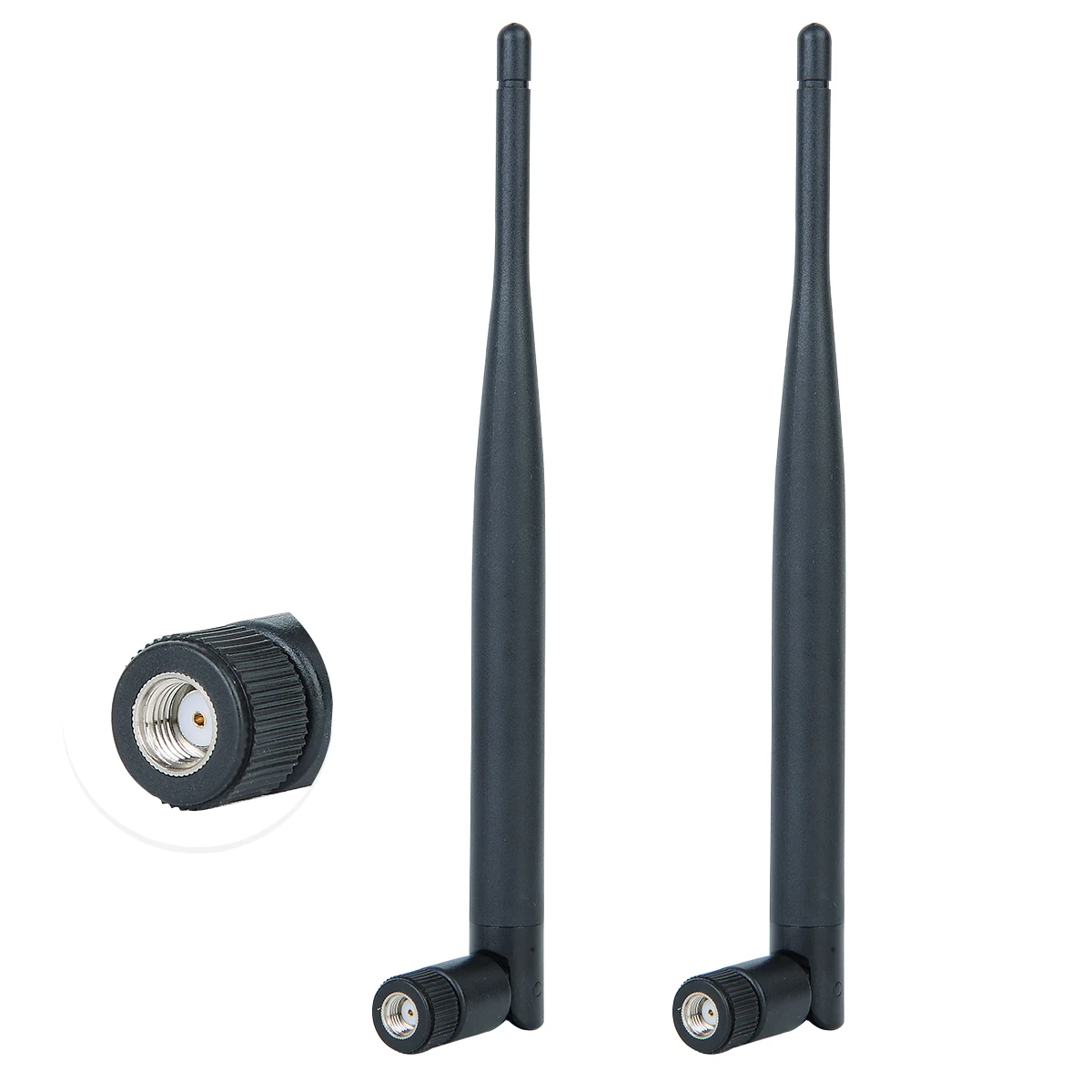 Antena Flexible ABBREE de Doble Frecuencia 2.4G+5.8G, Detección Multicapa, Estable, Individual, para Router, Tarjeta Inalámbrica de Internet