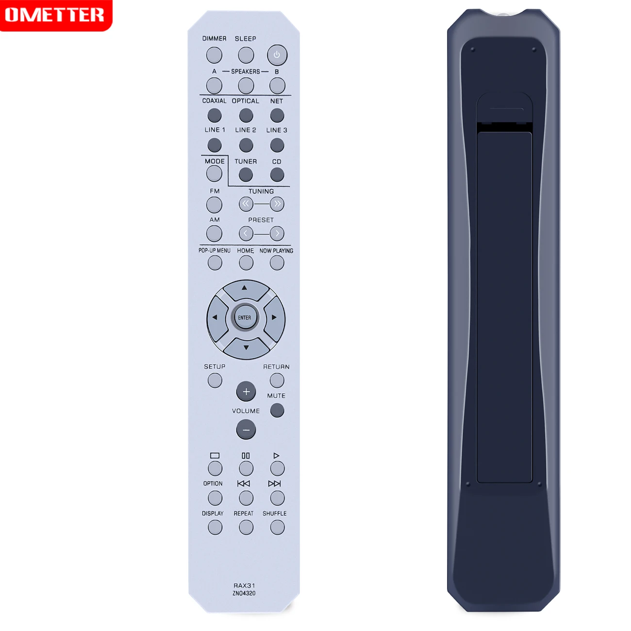 RAX31 ZN04320 استبدال جهاز التحكم عن بعد مناسبة ل ياماها شبكة ستيريو استقبال R-N301BL R-N301 RN301BL RN301