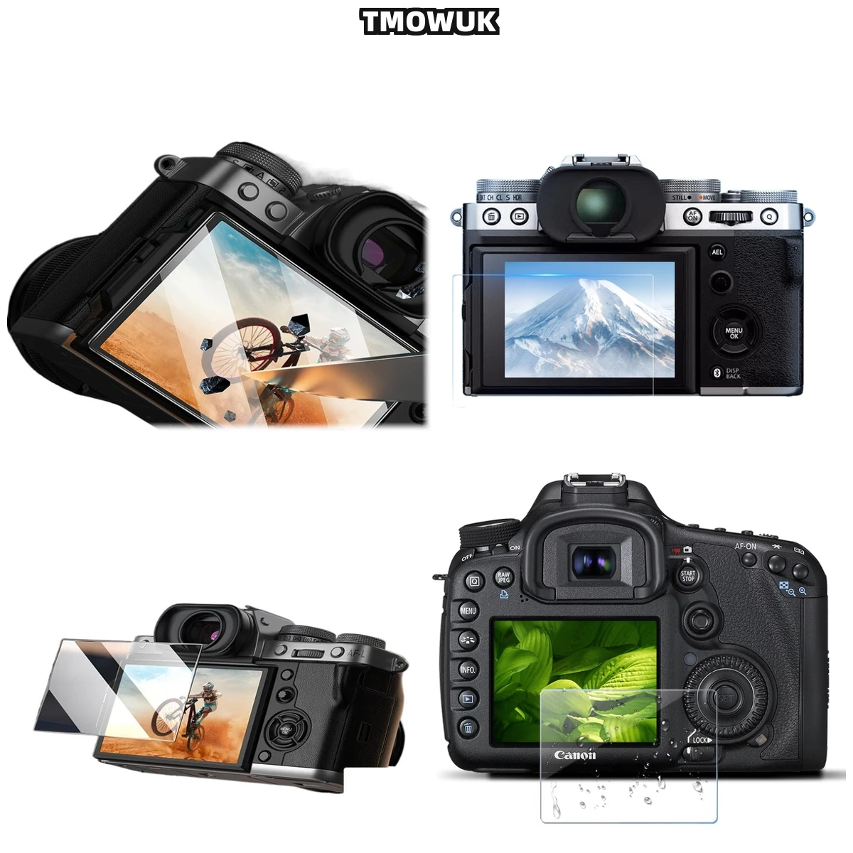 

For Fujifilm X70 XT-3, 9H Resistant Film, High Transparency, Bubble-Free, Long-Term Use.