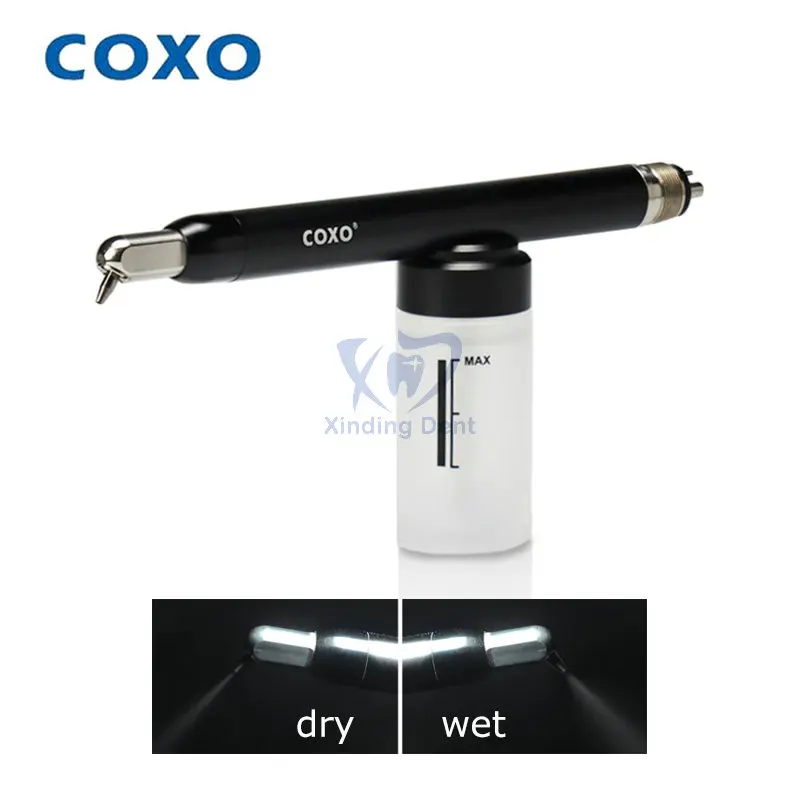 Coxo Sandblasting Dental Sandblasting Machine Dentistry Dental Aluminum Oxide Sandblaster Microblaster With Water Spray