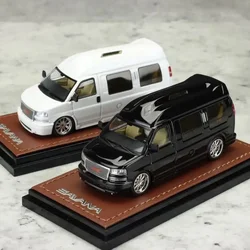 GOC 1:64 Car GMC  business car SUV simulation Time Micro alloy car model collection Gift