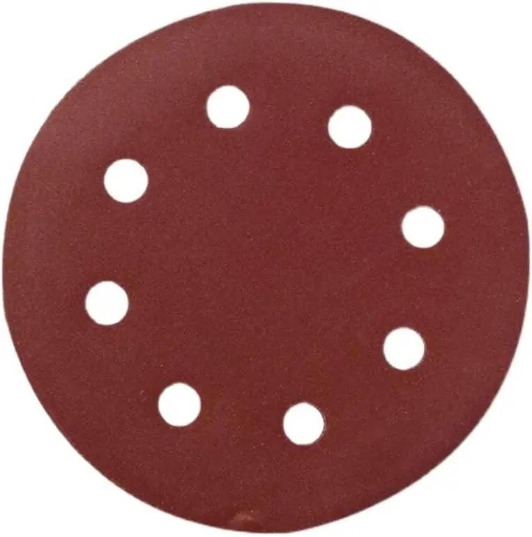 

25Pcs/Set 7" 180mm Sanding Disc Abrasive Sandpaper Round Sand Paper 8-Holes Hook and Loop(Grit 80)