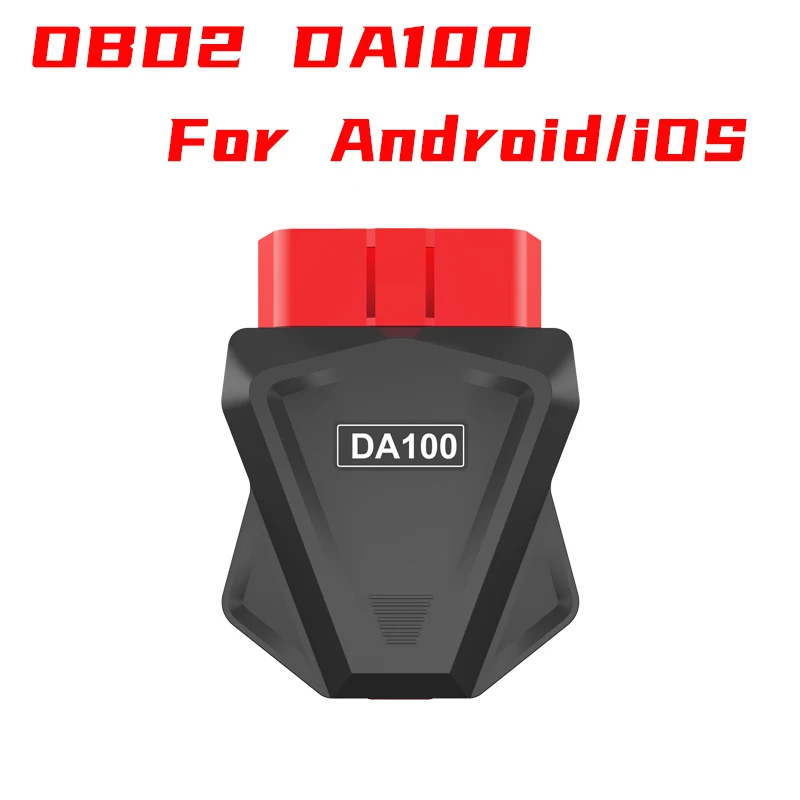 Obd2 بلوتوث DA100 ماسح ضوئي للسيارة محرك خطأ رمز القراءة أداة تشخيص معلومات في الوقت الحقيقي تنطبق على أندرويد IOS