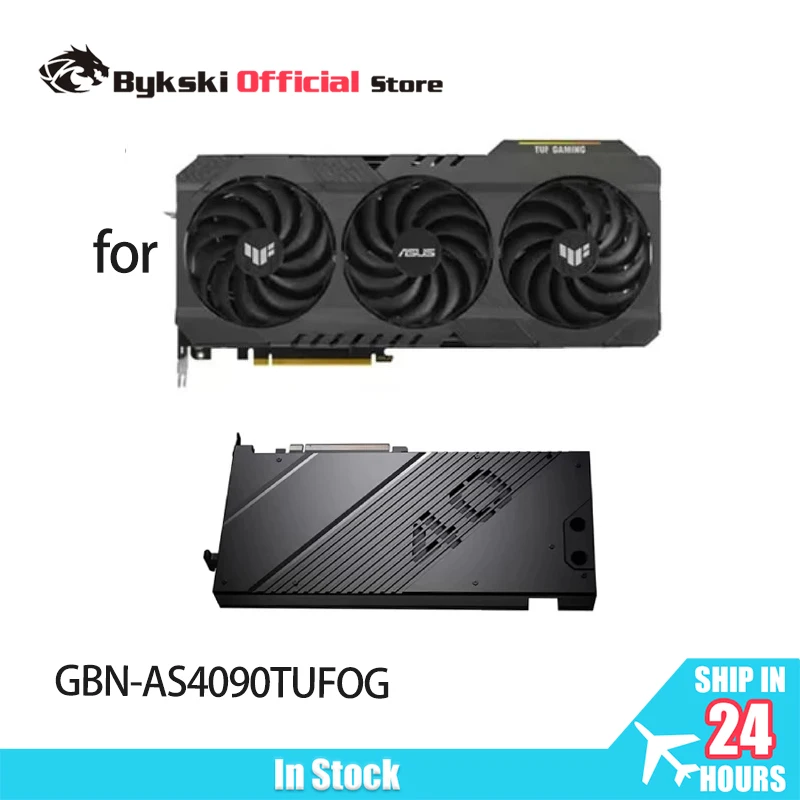 Granzon GPU Water Block for ASUS ROG Strix LC / TUF GAMING GeForce RTX 4090 OG Video Card/T2 Red Copper Material GBN-AS4090TUFOG