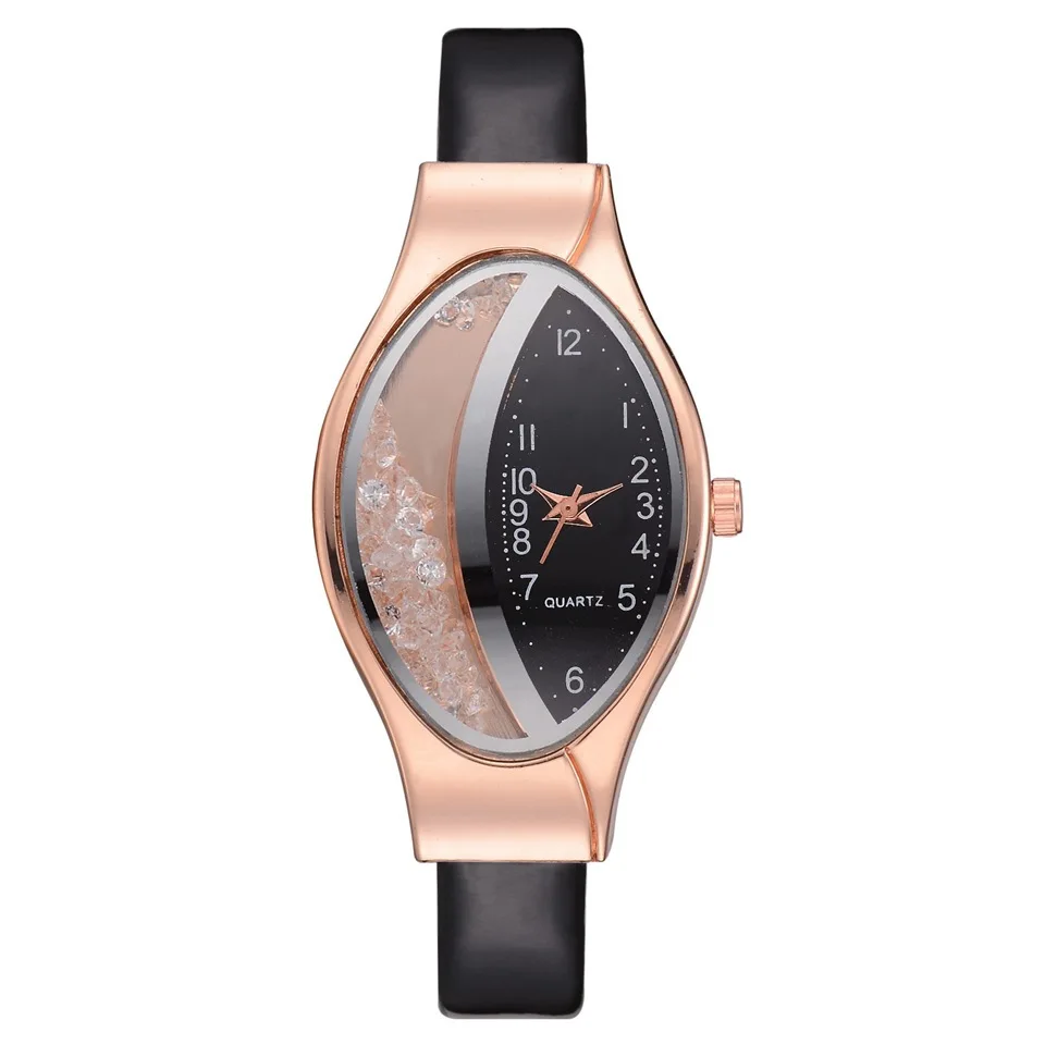 

Oval Fashion Ladies Quartz Belt Watch, Small Dial Women's Watch