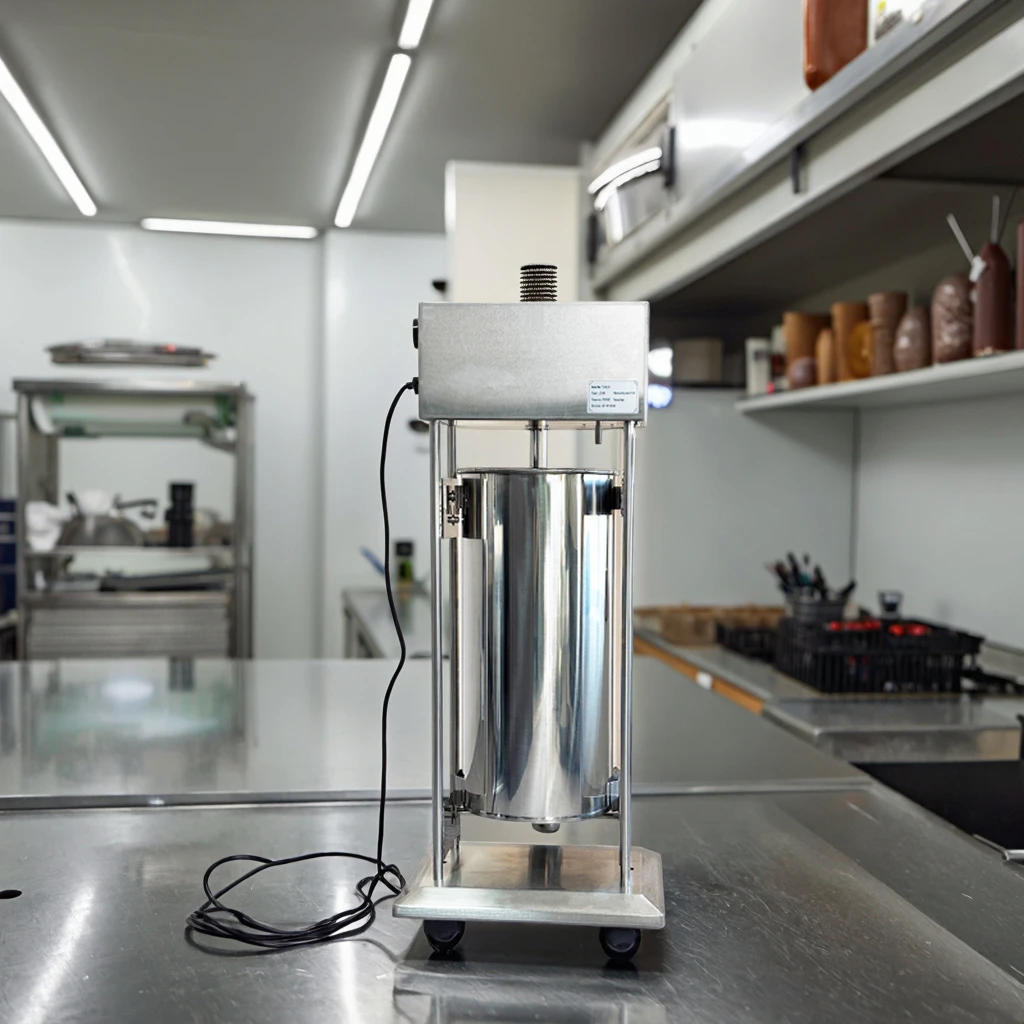 Food utensils Stainless Steel Electric 30L Vacuum Sausage Filling Machine Factory Outlet With Motor Core Component