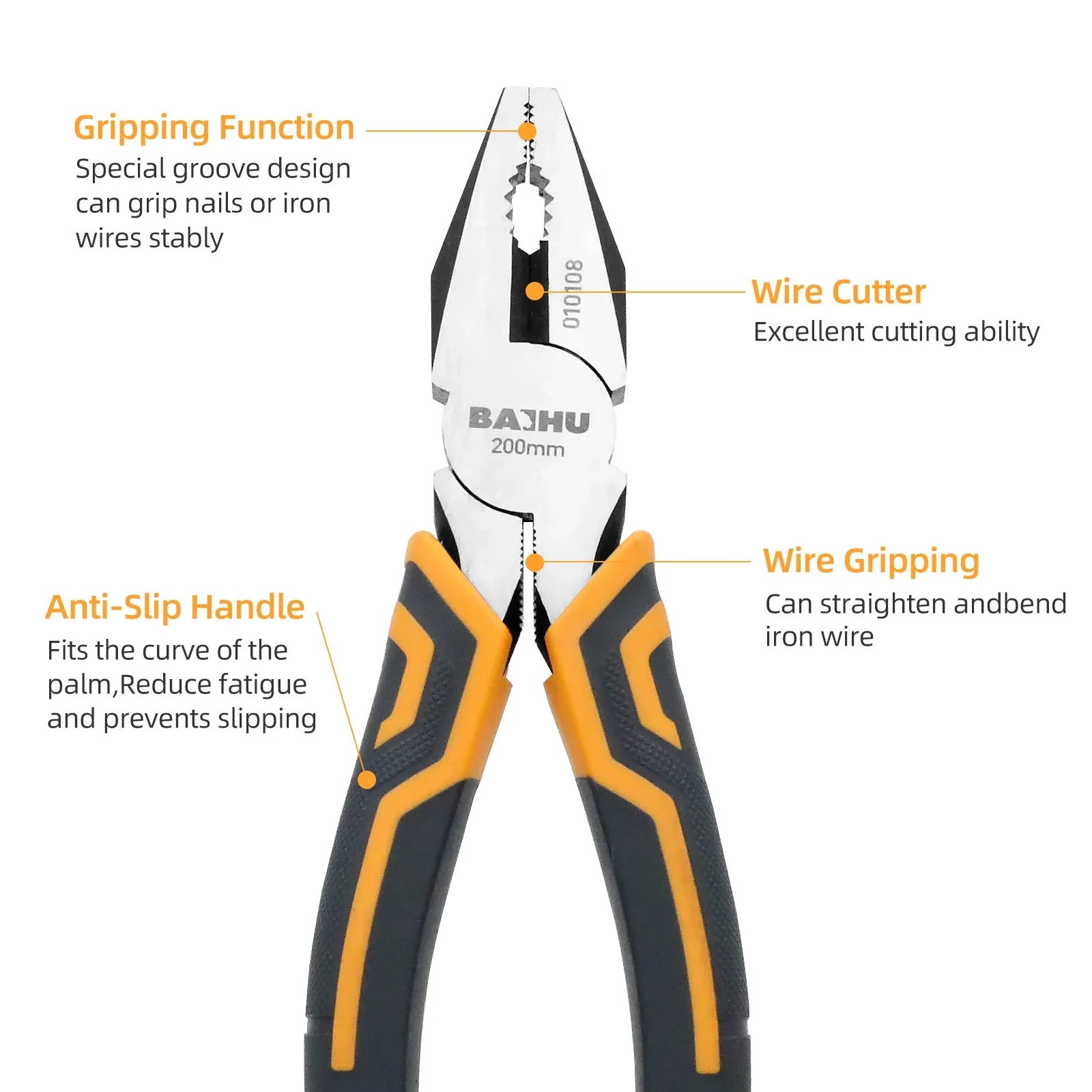 Multifunctional Electrician Wire Pliers Universal Wire Cutters Wire Cutting Stripping Pliers Hardware Manual Tools