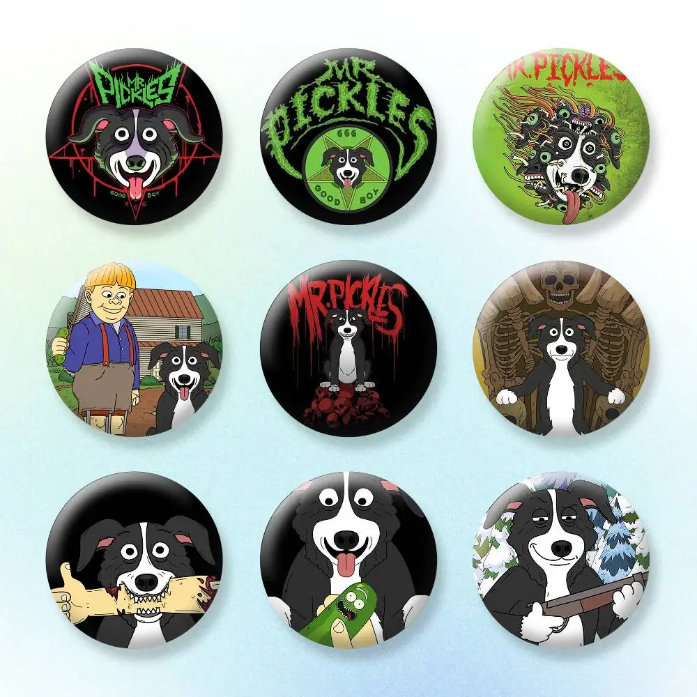 

Cool Cartoon Mr. P-Pickles Brooches Cartoon Badge Pins Backpack Hat Accessories Friend Gift
