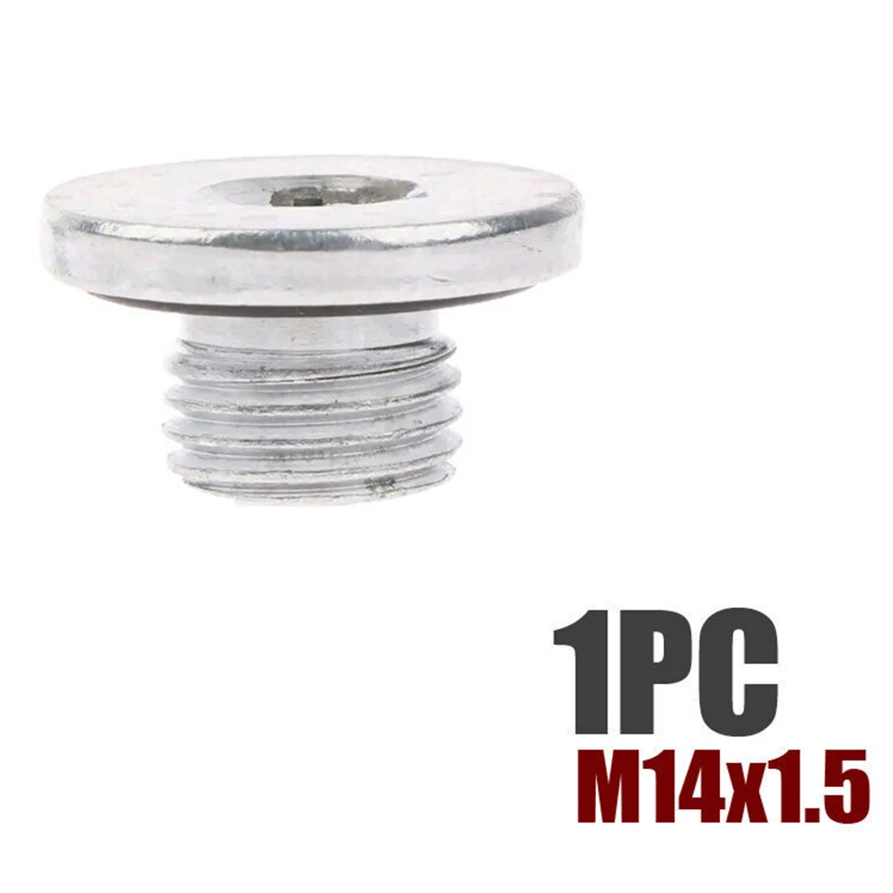 Long Lasting Performance M14 x 1 5 Oil Drain Plug Sump for Opel Silver Tone Aluminium Alloy OE Number 90502556