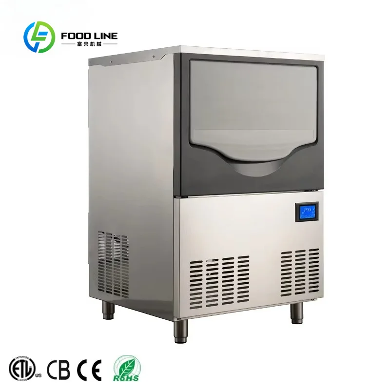 Customized High Productivity 150kg/24hours Air Cooled Commercial Ice Maker Crushed Ice Machine Granular Ice Maker Machine