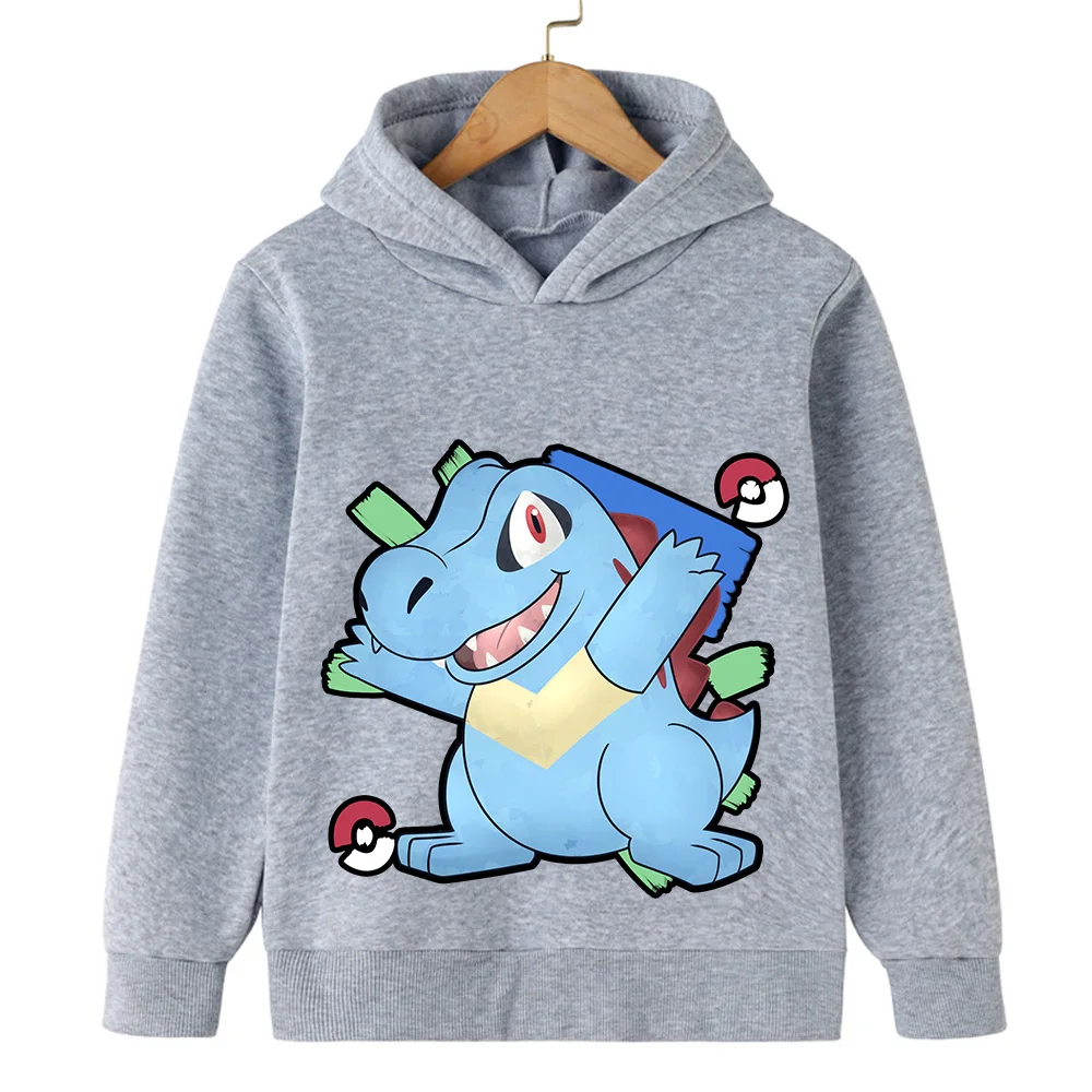 Children's best hoodie hooded autumn and winter children's winter thin fashion sweatshirt cartoon small milk dragon tops