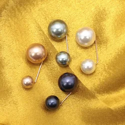 3Pcs Double Pearl Brooch Pins Anti-fade Exquisite Elegant Brooches for Women Sweater Cardigan Clip Coat Summer Dress Jewelry