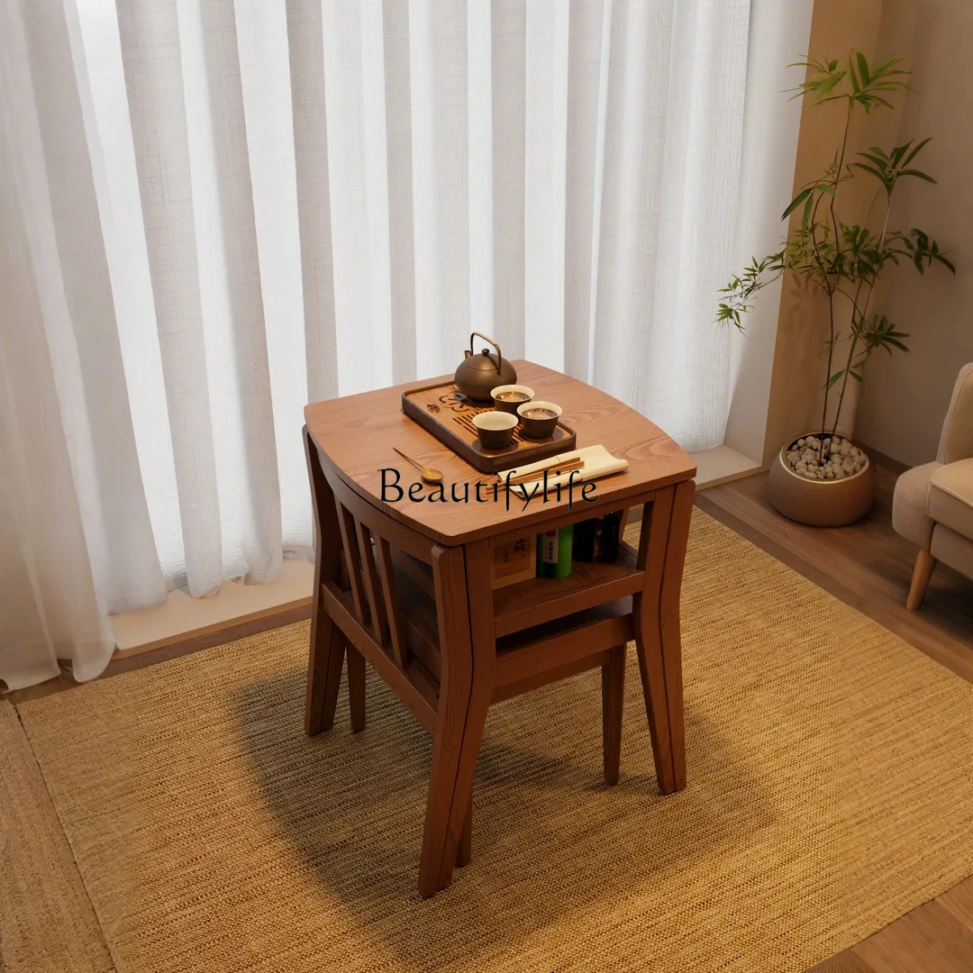 

Balcony table, chairs, small tea table combination, leisure mini coffee table three-piece set, household