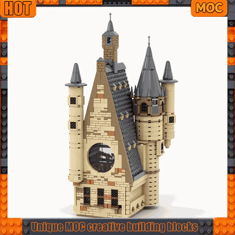 994PCS Wizard Castle Astronomy Tower Roof Module Model Building Blocks Architecture DIY Assembly Kit Magic Scene Display Gifts