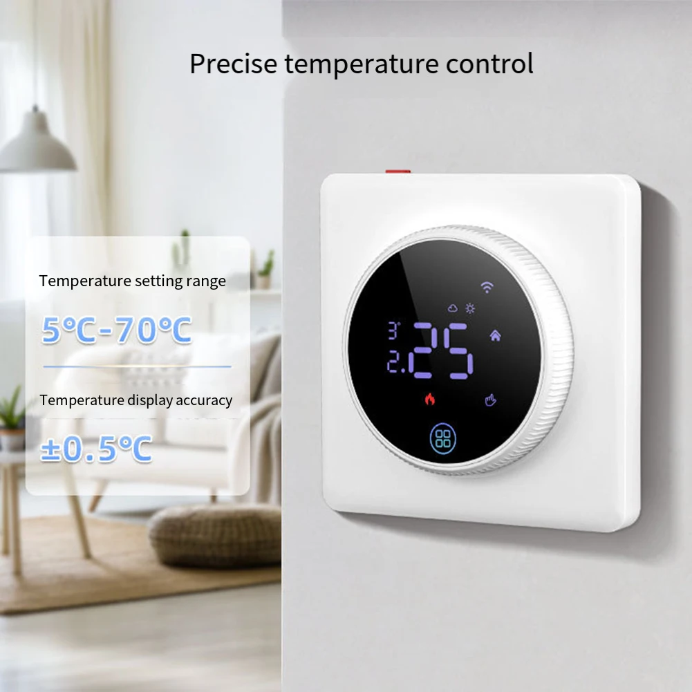 

85-250 В переменного тока, Wi-Fi, пульт дистанционного управления, интеллектуальный термостат, Wi-Fi, умная ручка, плата постоянной температуры, внутренний нагрев, водяной газовый котел