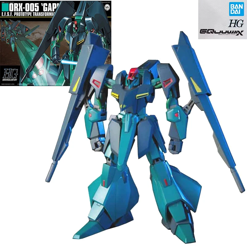 

Оригинальная аниме-модель Bandai GUNDAM HG 1/144 ORX-005 Gaplant Gundam, экшн-фигурка в сборе, модель игрушки, подарки для детей