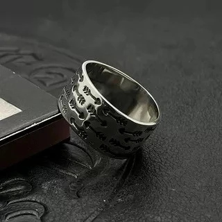 

S925 Pure Silver trendy Thai silver retro sleeve arrow logo triangle ring niche high sense