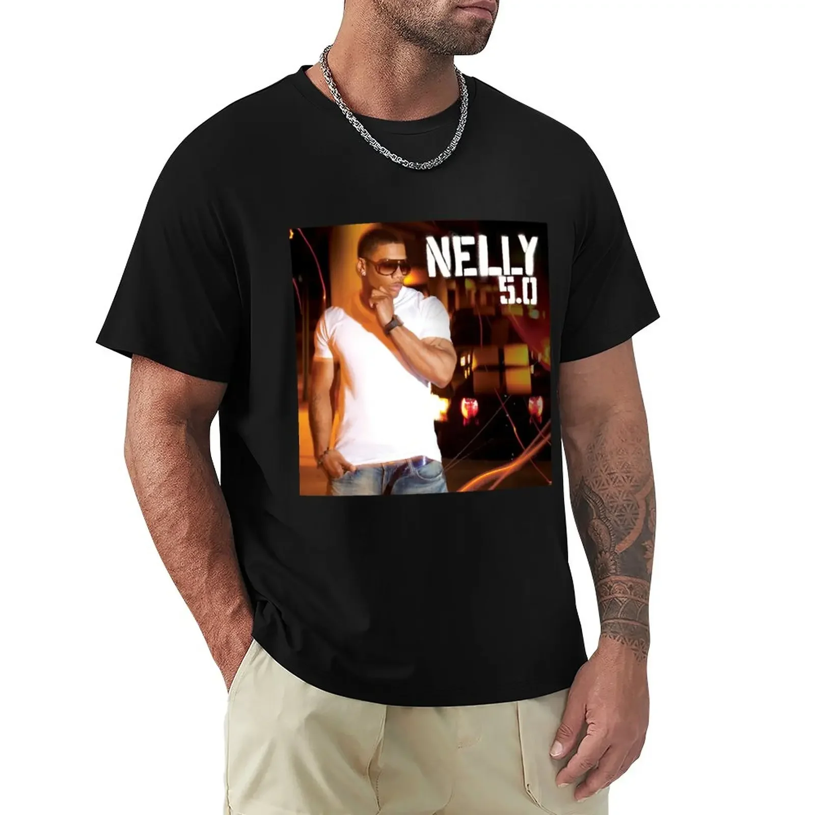 Nelly 5.0 T-Shirt anime Blouse tees cotton graphic tees men t shirt