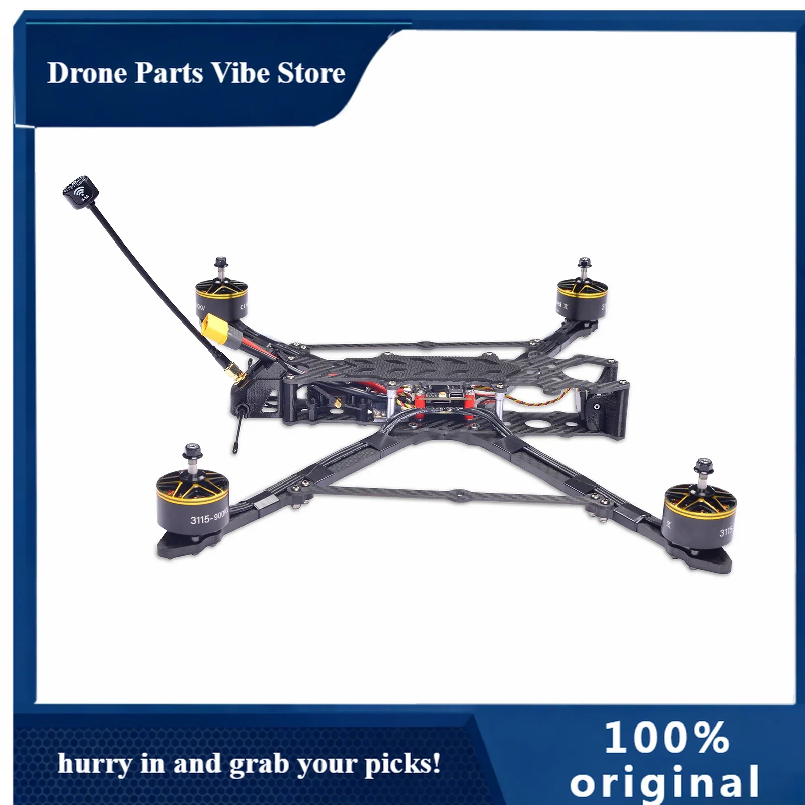 

Профессиональный 10-дюймовый FPV-комплект для аэрофотосъемки: бюджетный, с карбоновой рамой, для гонок на дальние дистанции, доступен в различных размерах