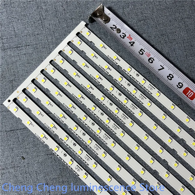 Bande LED pour 55NU7100 UN55NU7100 UE55NU7100 UN55RU7100 UA55NU7100 UN55NU755 _ NU7300 _ NU7100 BN96-45913A BN61-15485A 597MM