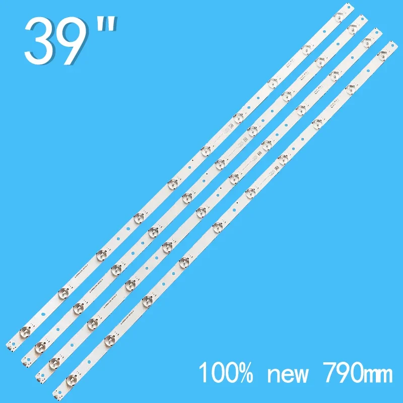 Imagem -02 - Led Bar Light Strips para tv Adequado para tv de 40 £ 4c-lb400t-ms3 jl D395a1235 057cs f 4c Lb400t 790 mm Peças Lote