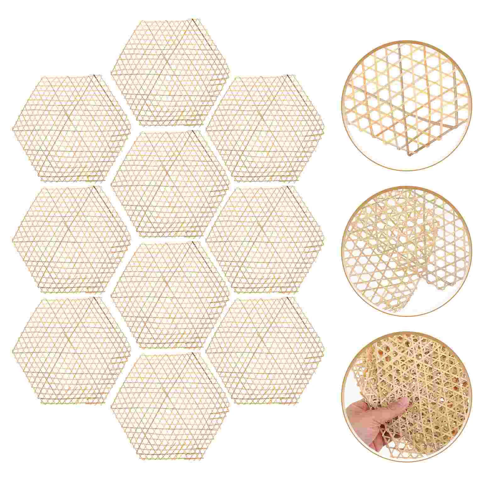 Boho Home Decor Hot Pot Bamboo Net Hanging Decoration Craft ciondoli decorativi