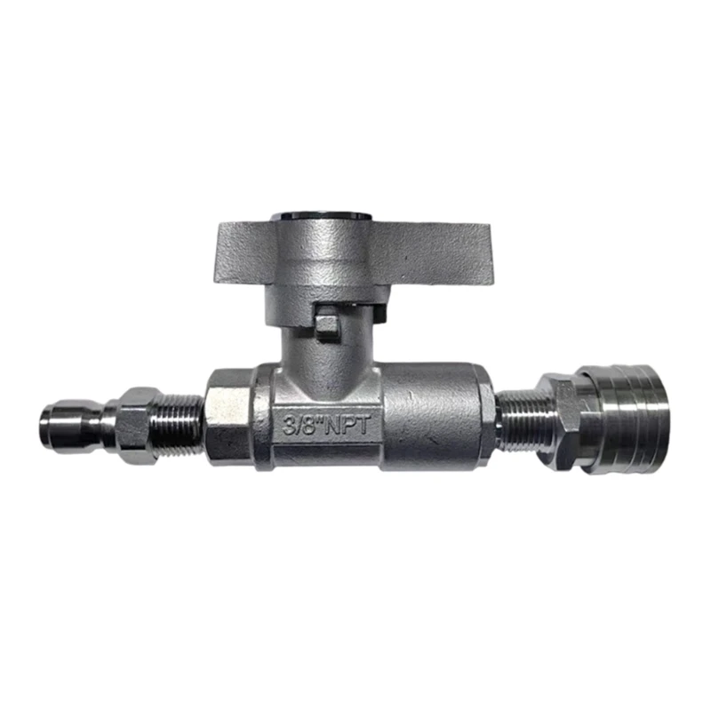 

DN10 Industrial DN10 5000PSI Ball Valves Pressure Washer 3/8inches Thread
