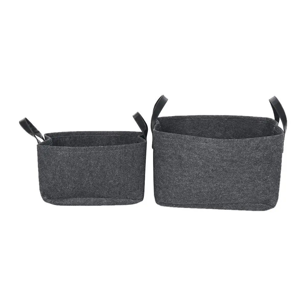 Home & Living Container Remote Control Holder Clothes Organizer Sundries Pouch Storage Basket Felt
