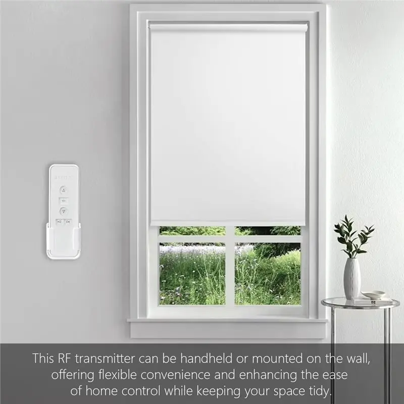AC123-06 Remote Control For Blinds, Roller Shade, Motorized Awning- Works 433Mhz