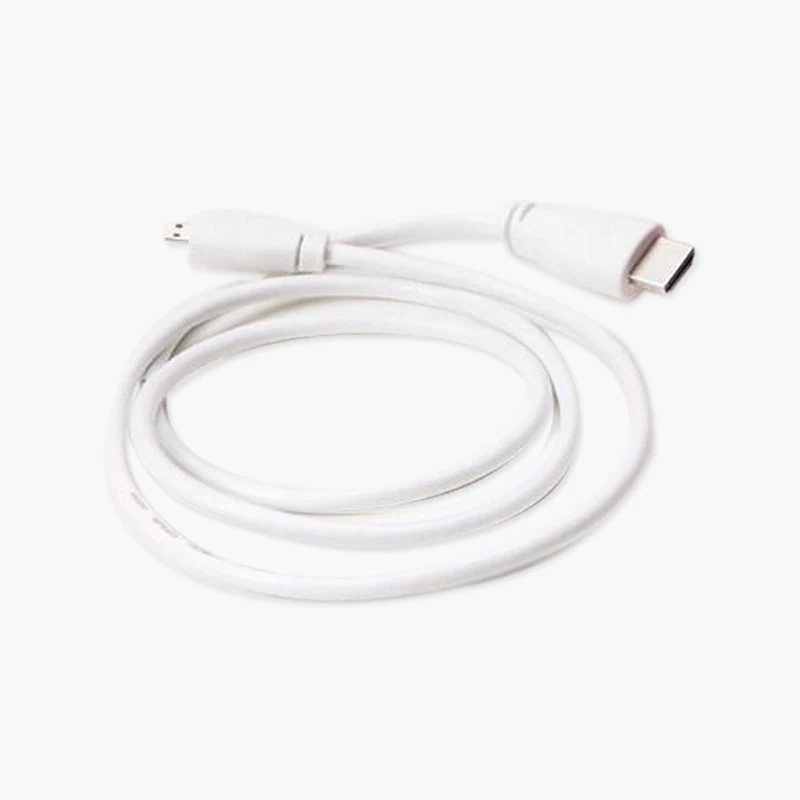 Official Raspberry Pi 4, 5 Micro HDMI to Standard HDMI (A/M) 1m & 2m Cable