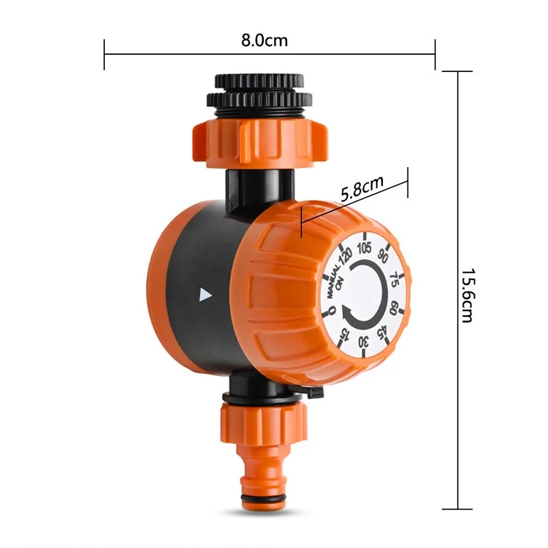 Irrigation controller garden watering timer mechanical watering timer 2-hour garden faucet timer
