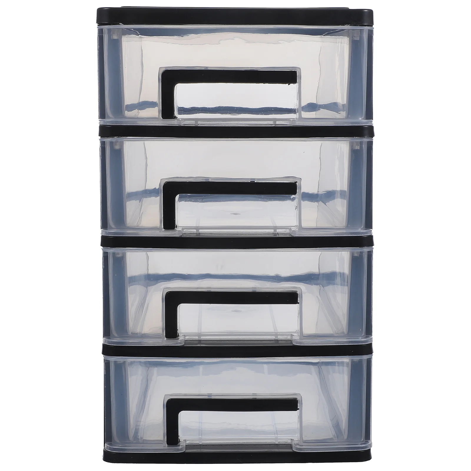 

Transparent Desktop Storage Box Drawer Cabinet Type Closet Multi-layer Shelf Cupboard Items