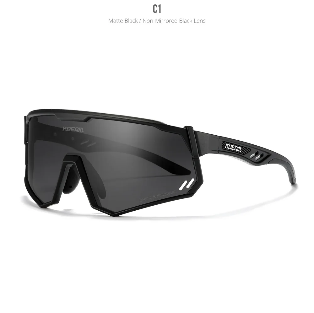 2025 KDEAM Marke Polarisierte Sonnenbrille für Männer TR90 Rahmen Outdoor Sport Googles Frauen sonnenbrille Mit Original Box