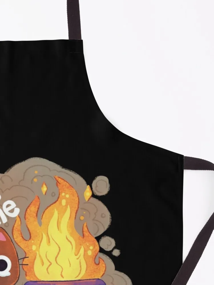 It's Fine Witchy Cat Apron things for home and kitchen kitchen for girls custom apron