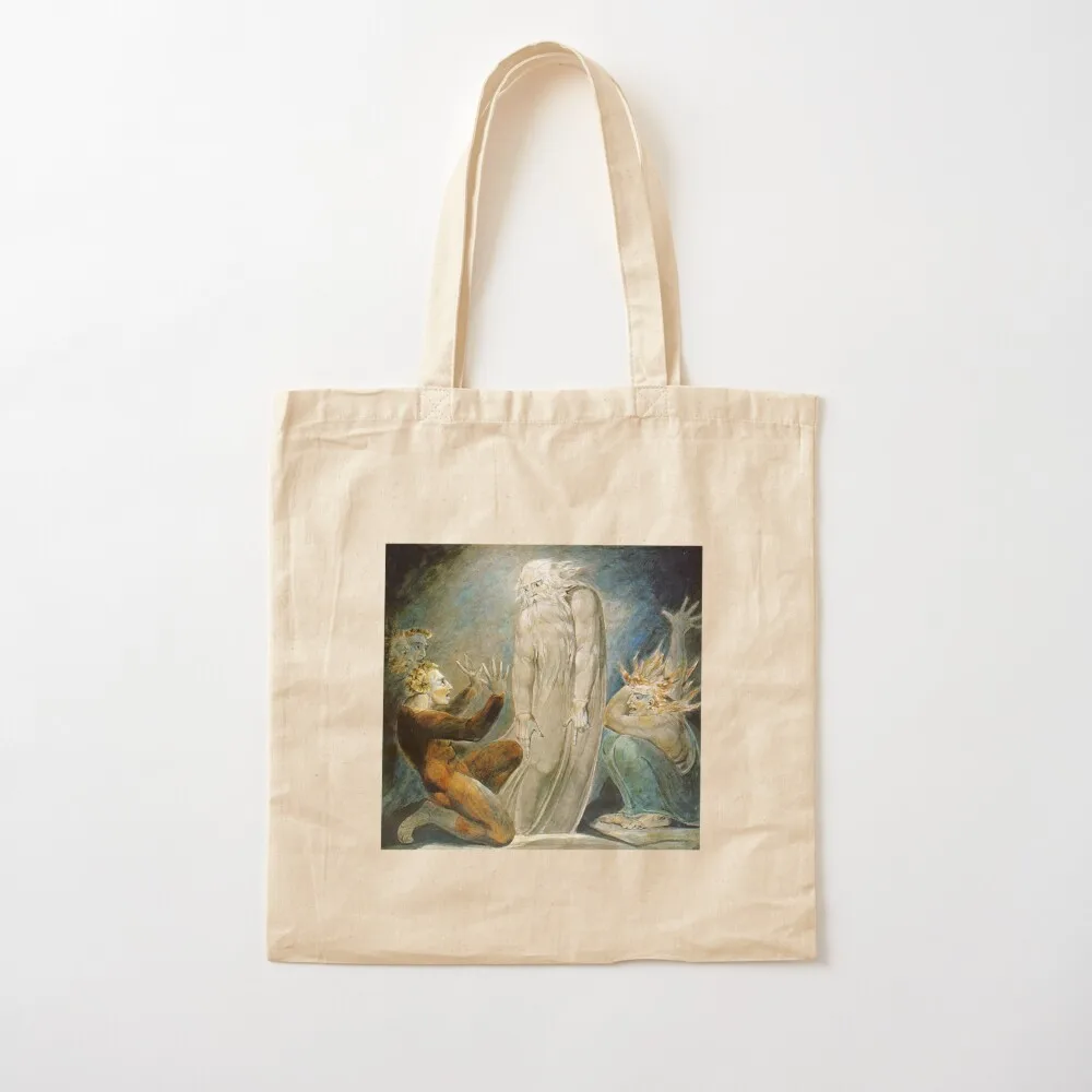 The Witch of Endor (Blake) Tote Bag free delivery bags Woman shopper bag tote bag woman Canvas Tote