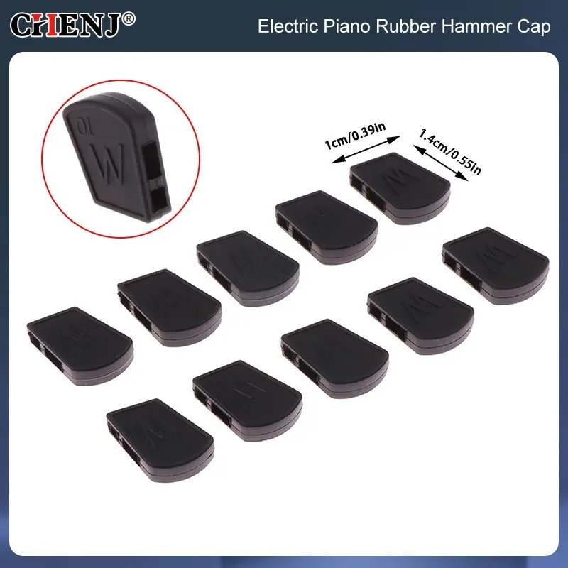 10pcs Electric Piano Rubber Hammer Cap ForCasio-PX120 150 160 330 350 860 AP 200 250 450 400 700 CDP100 CDP200 Replacement Caps