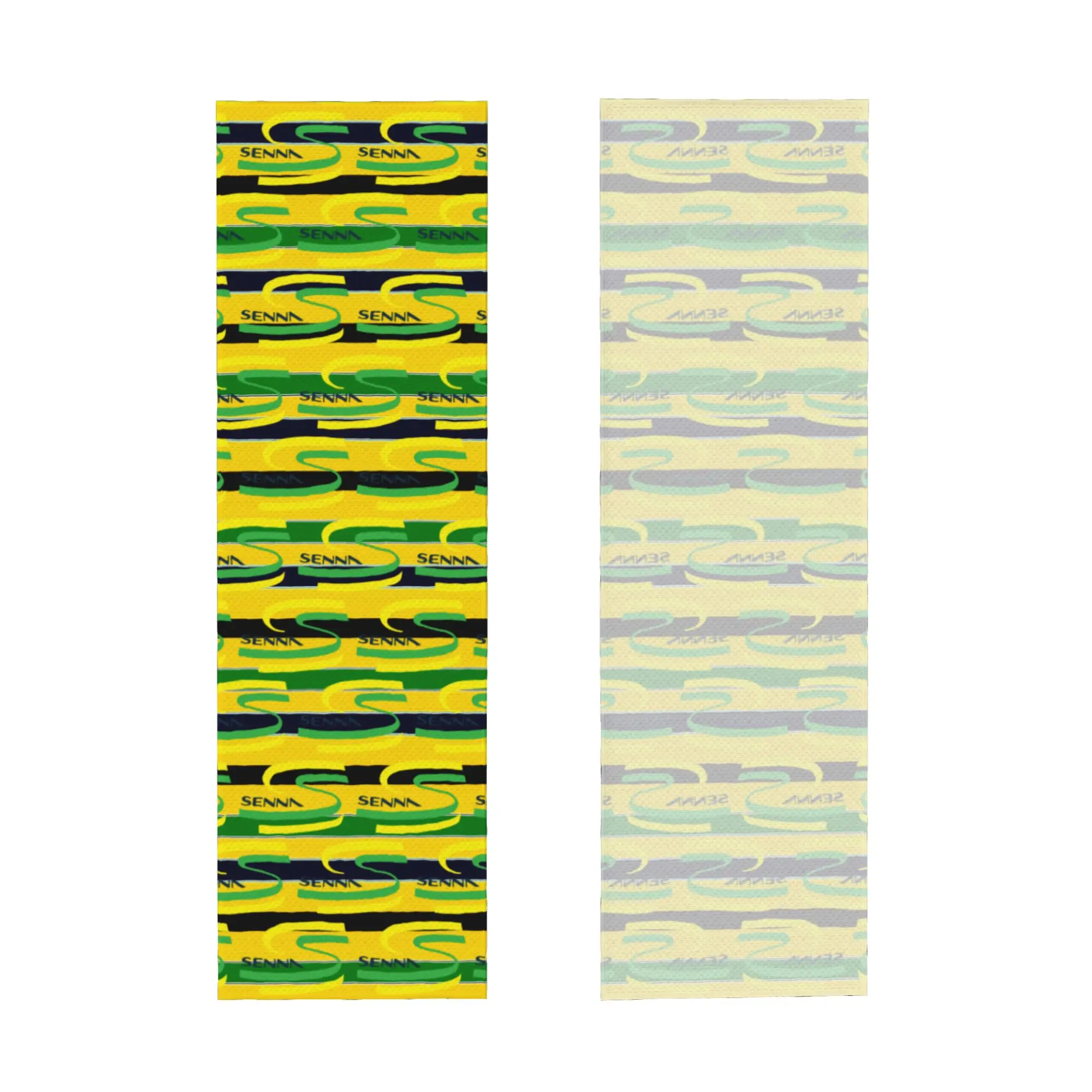 Ayrtons Brazilian Racing Driver Senna Cold Exercise Towel Quick Dry Face Towel  Sports Towels