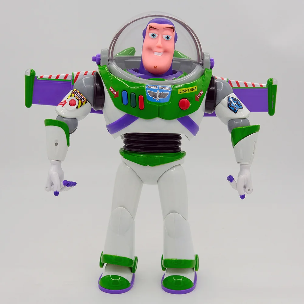 

30cm Toy Story Cartoon Figure Model Buzz Lightyear Movable Toy Doll PVC Collection Statue Model Children Birthday Decorate Gift