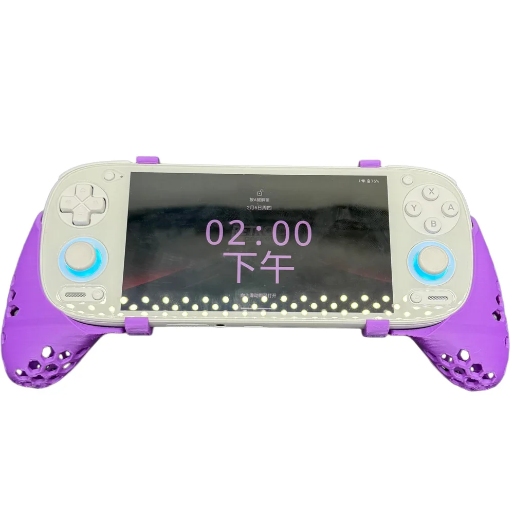 For Retroid Pocket 5 Grip DIY 3D Printed Grip Handle For Retroid Pocket 5 Game Console Holding Handle Ergonomic Design