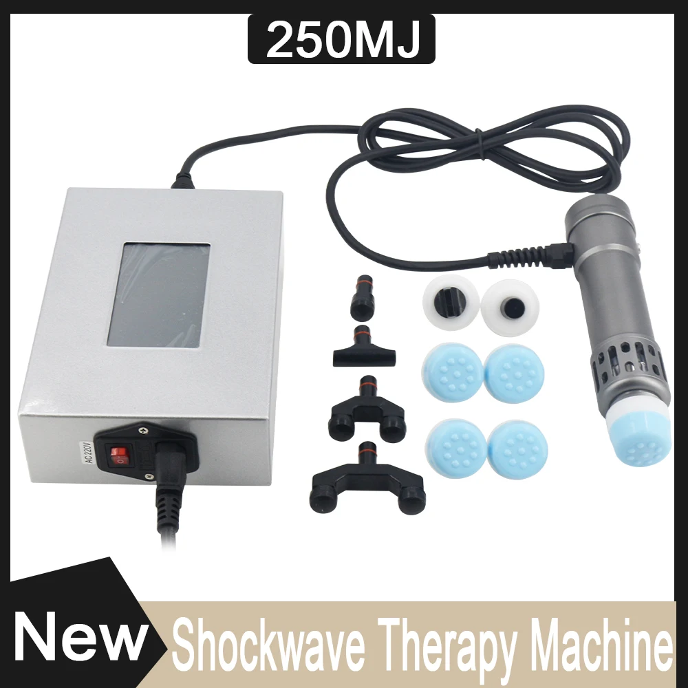 

250MJ Shockwave Therapy Machine For ED Treatment And Shoulder Pain Shock Wave Equipment Muscle Relax Massager