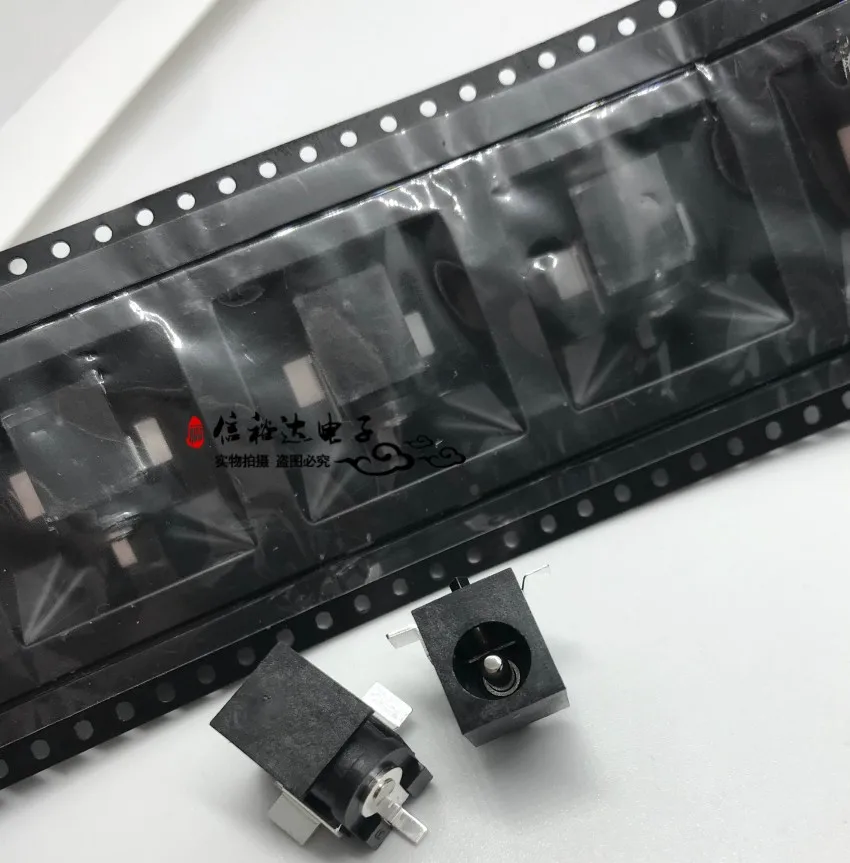 CUI-conector macho de alimentación DC Original, 2mm, 5,5mm, 5A, 24V, PJ-036AH-SMT-TR