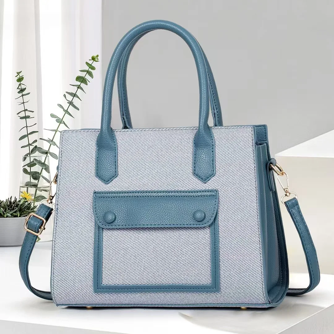 Women\'s Tote Bag, Laptop Tablet Storage Bag, Large Capacity Female Top-handle Bags Carrying Briefcase PU Leather Shoulder Bag